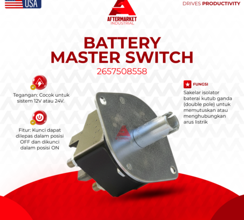 Jual Battery Master Switch 2657508558 Kapasitas 250A Alat Berat