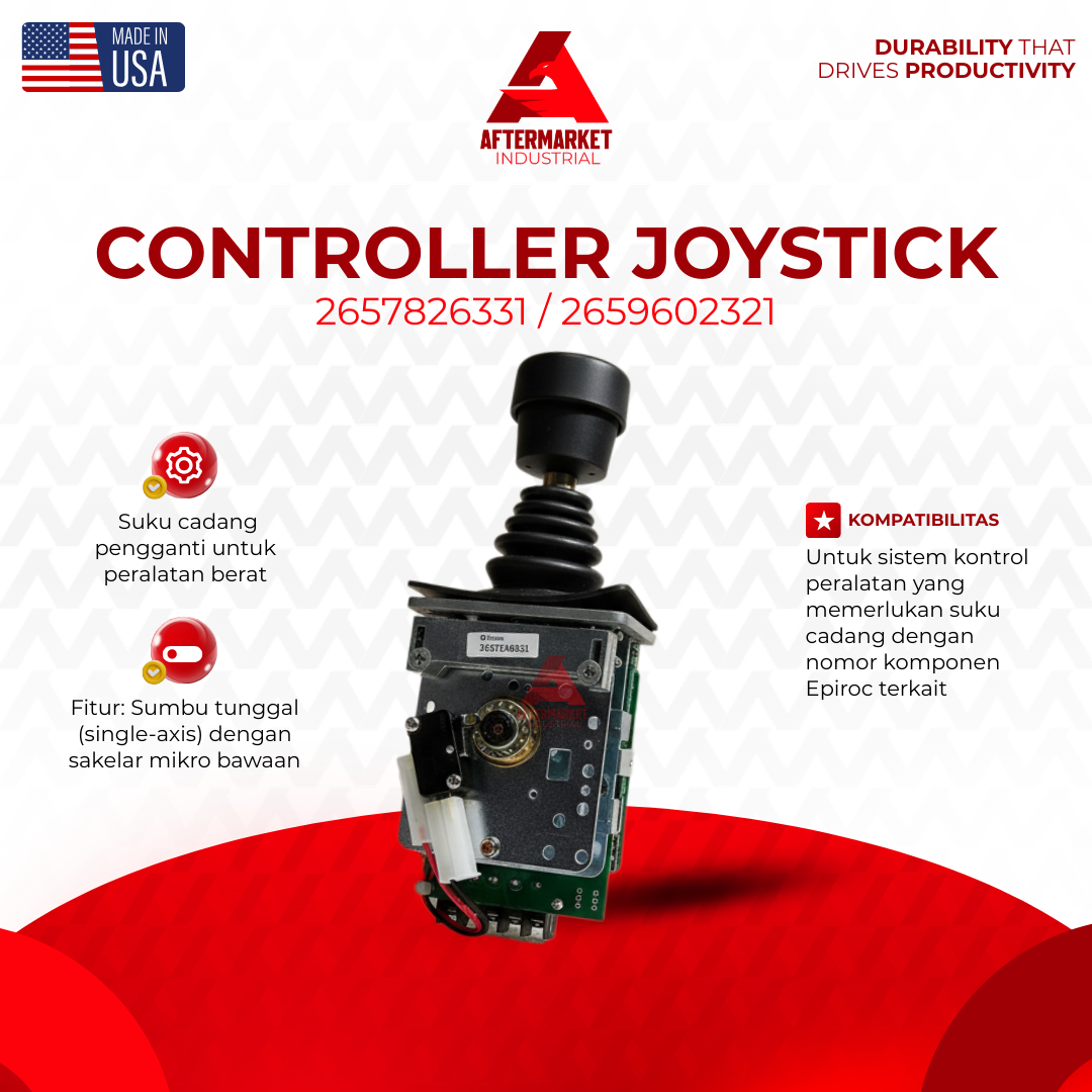 Jual Controller Joystick 2657826331 Single-Axis untuk Excavator