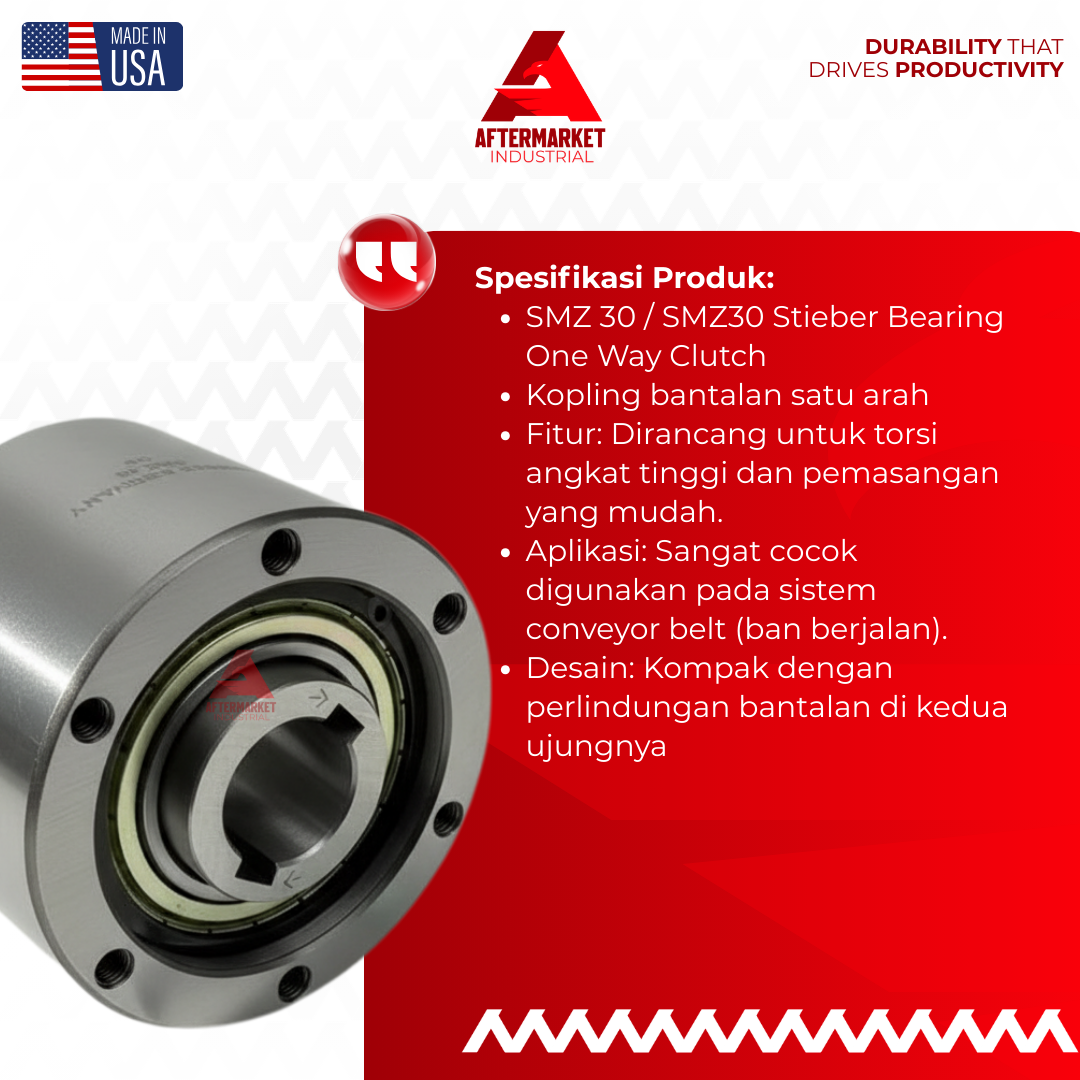 Jual SMZ 30 Stieber Bearing untuk Conveyor Belt Alat Berat - Image 2