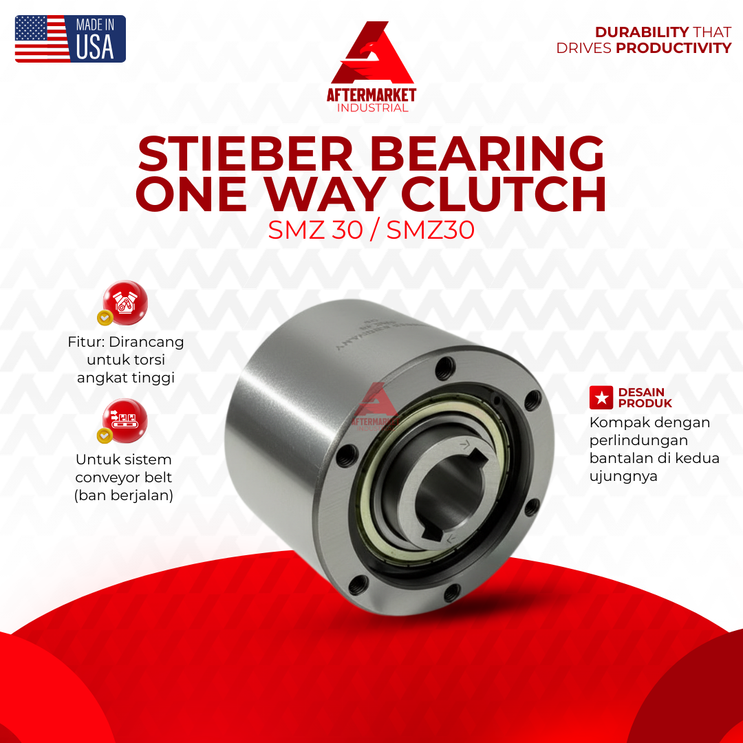 Jual SMZ 30 Stieber Bearing untuk Conveyor Belt Alat Berat