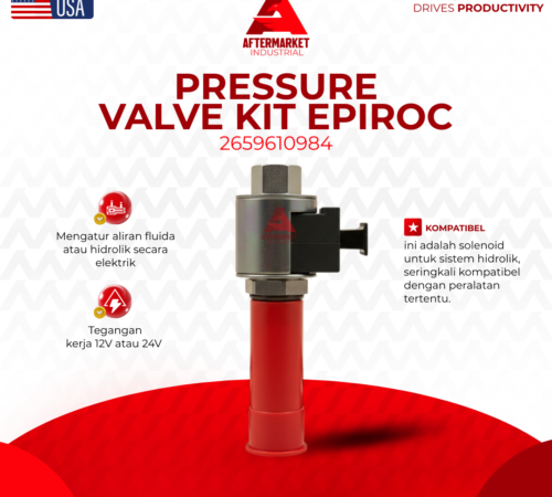 Katup solenoid hidrolik Pressure Valve 2659610984 orisinal