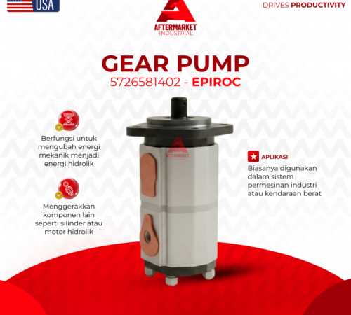 Jual Permco Gear Pump 5726581402 Sparepart Alat Berat Industri