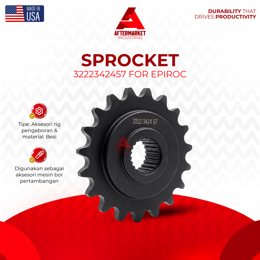Suku Cadang Sparepart Sprocket 3222342457