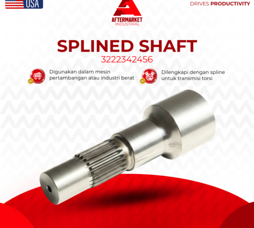 Jual Splined Shaft 3222342456 Suku Cadang Transmisi Alat Berat