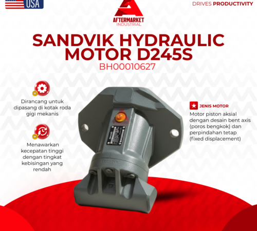 Jual Hydraulic Motor BH00010627 Sandvik Piston Aksial Alat Berat