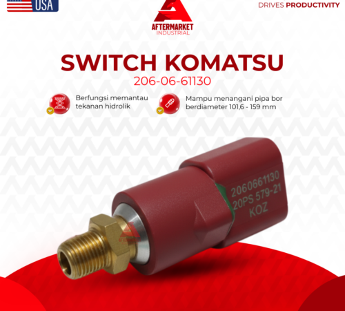 Jual Switch 206-06-61130 Komatsu Sparepart Ekskavator Elektrik