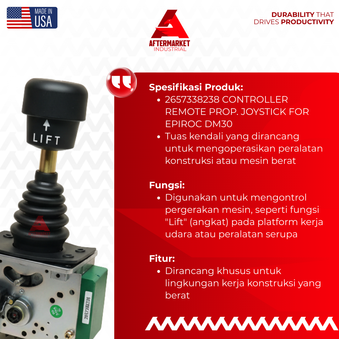 Jual Joystick Epiroc 2657338238 Controller Remote Prop - Image 2
