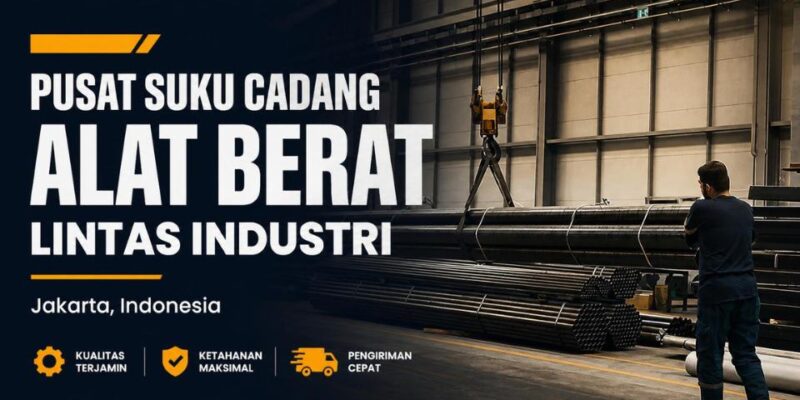 Jual alat suku cadang alat berat jakarta